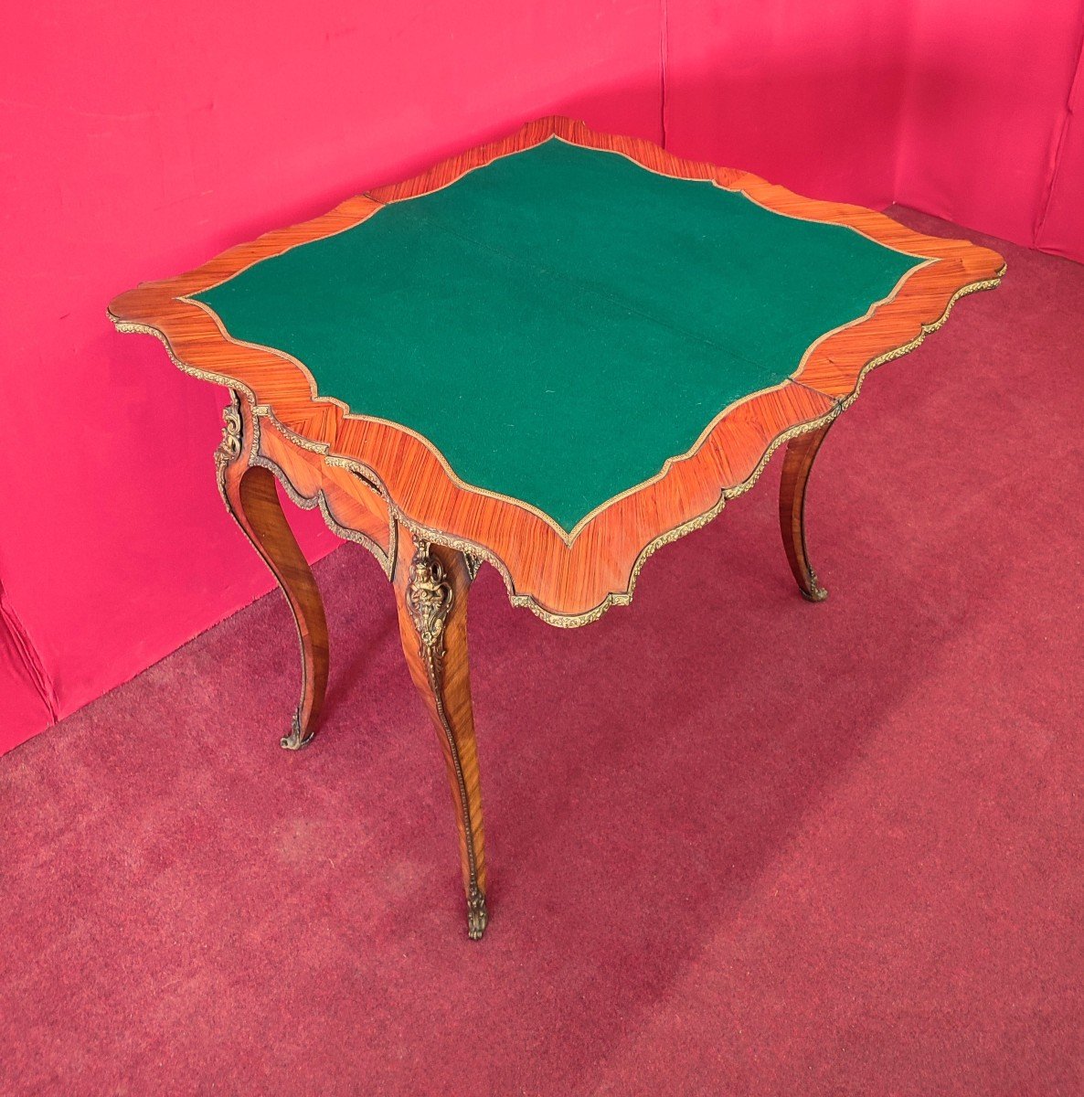 Game Table With Bronzes-photo-3