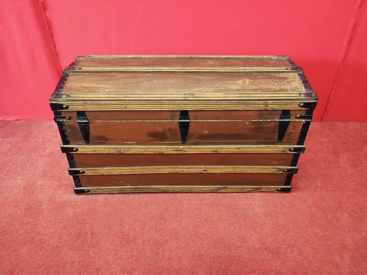 Vintage Travel Trunk-photo-4