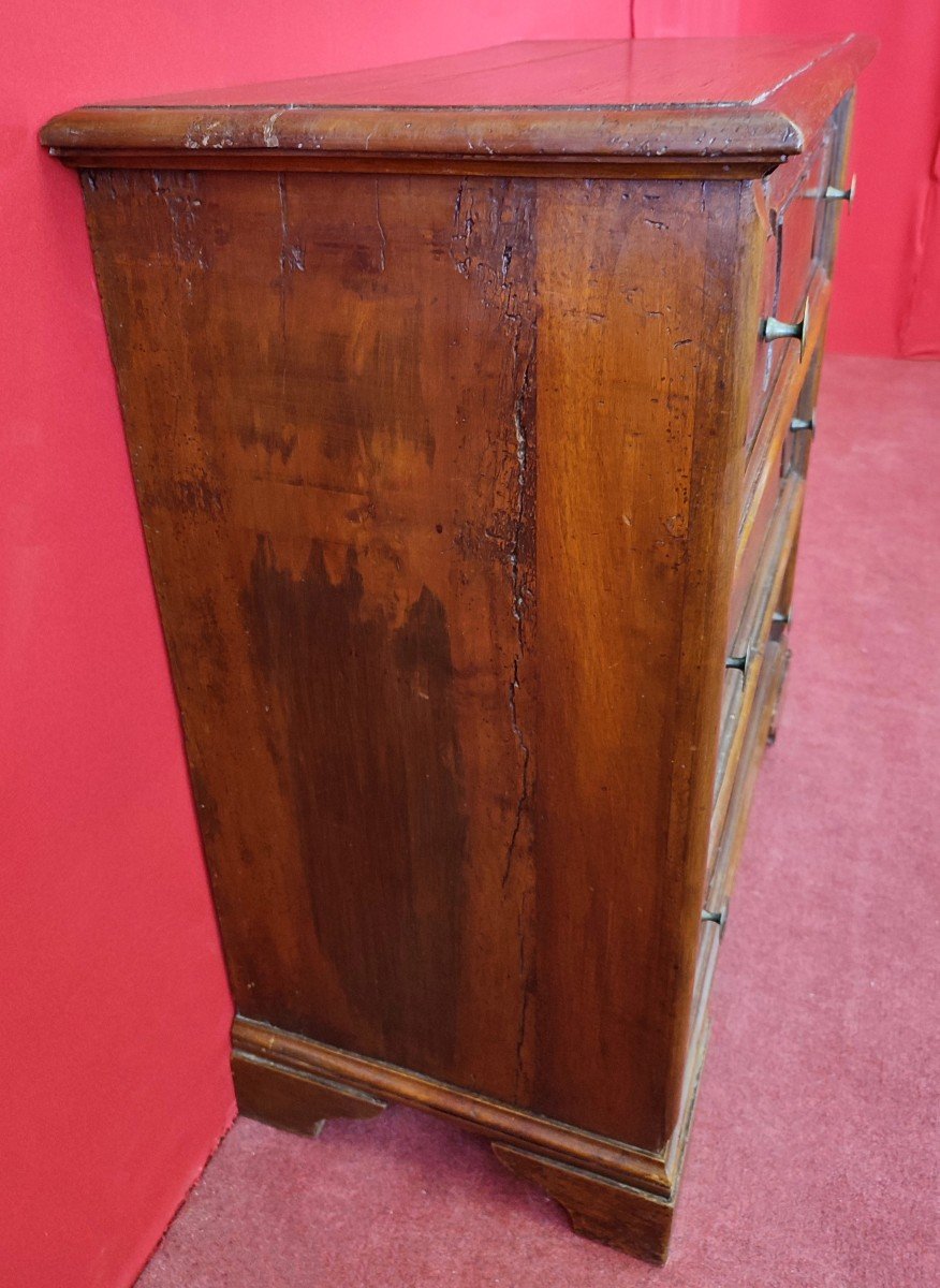 Small Chest Of Drawers In Walnut-photo-3