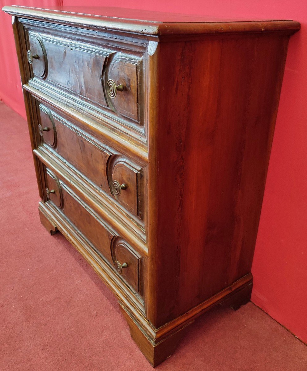 Small Chest Of Drawers In Walnut-photo-4