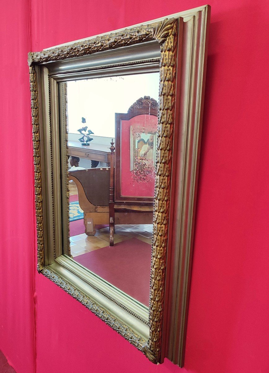 Miroir Rectangulaire En Métal-photo-2