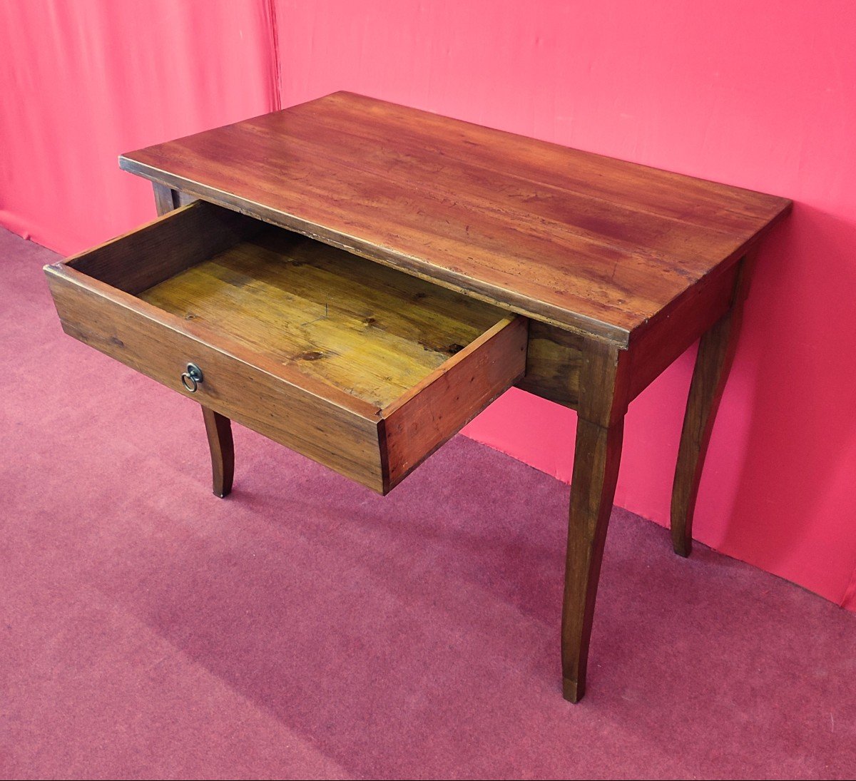 Small Writing Table With Drawer-photo-4