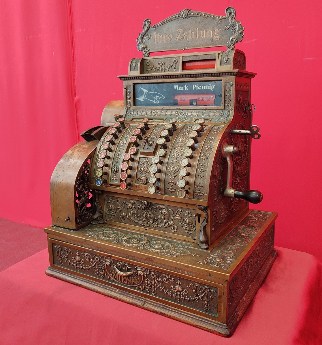 "national" Cash Register Vintage-photo-2