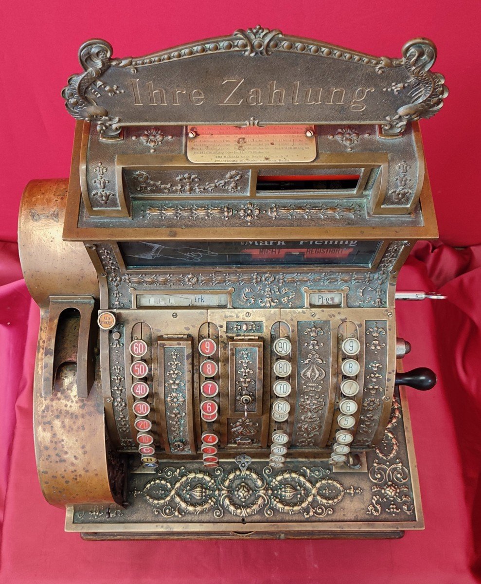 "national" Cash Register Vintage-photo-3