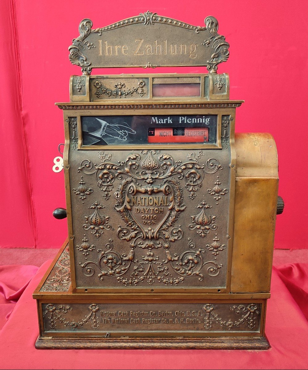 "national" Cash Register Vintage-photo-4