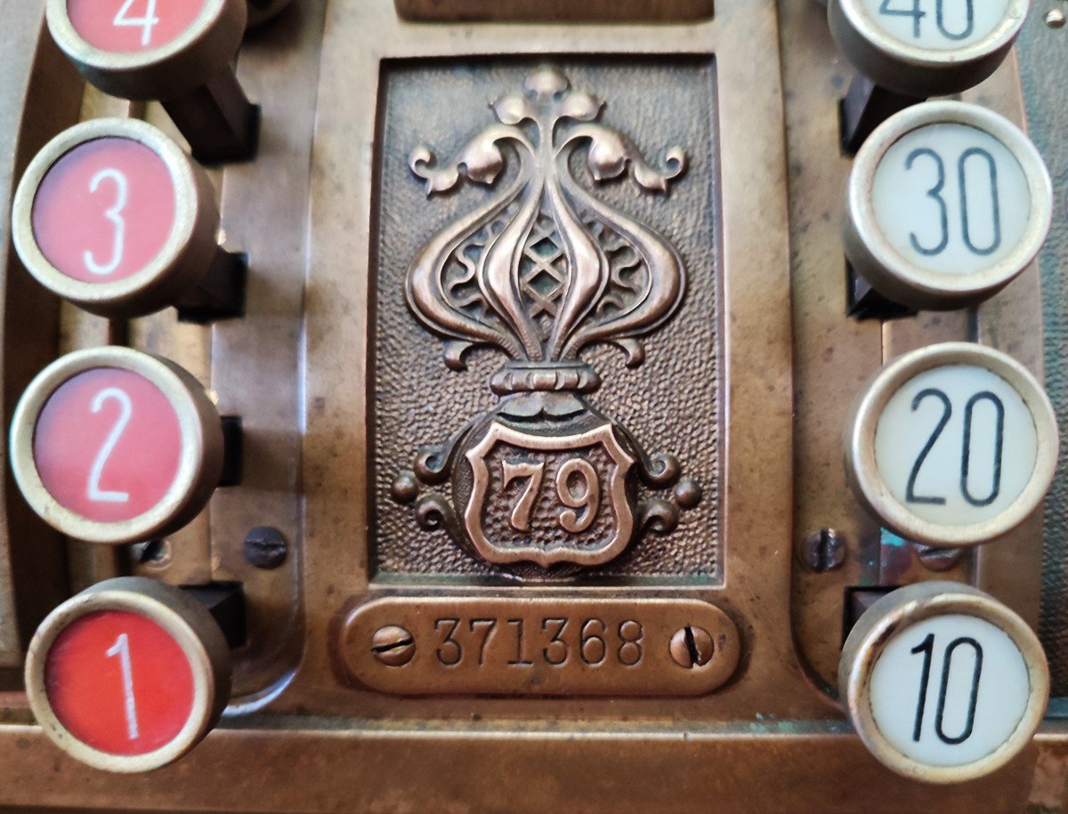 "national" Cash Register Vintage-photo-2