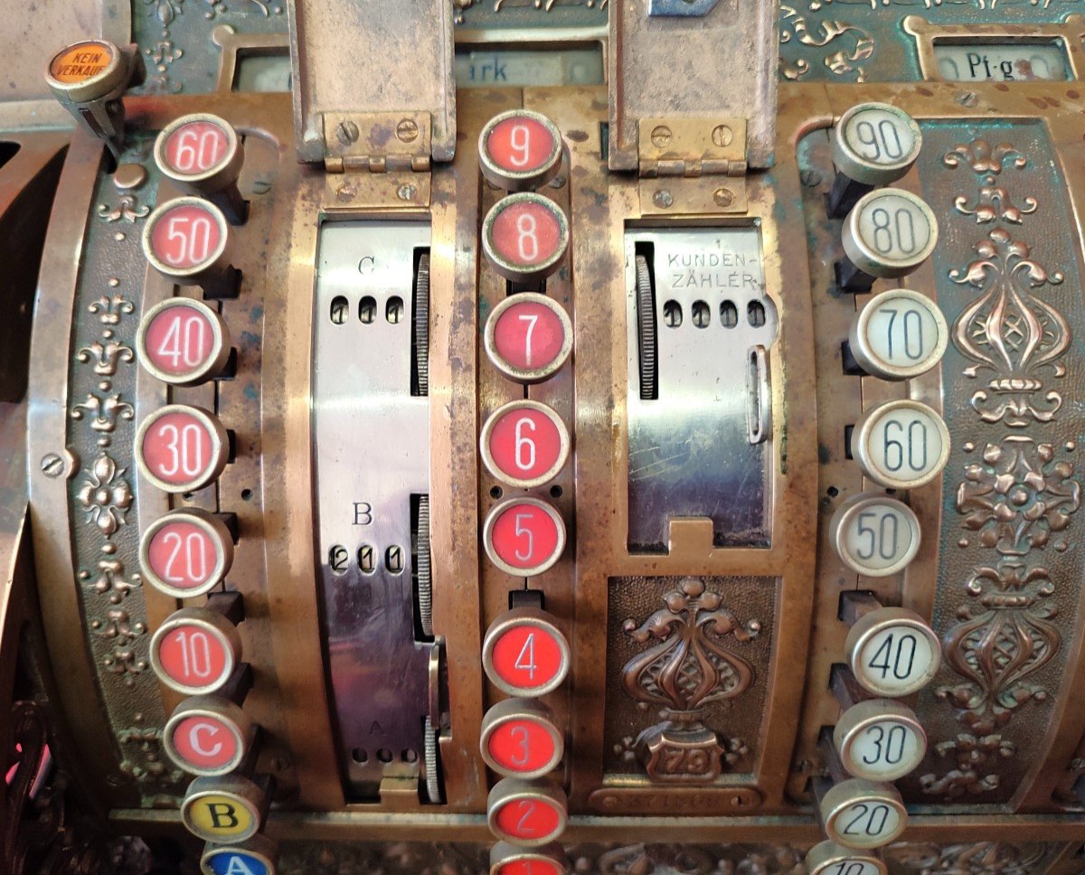 "national" Cash Register Vintage-photo-5