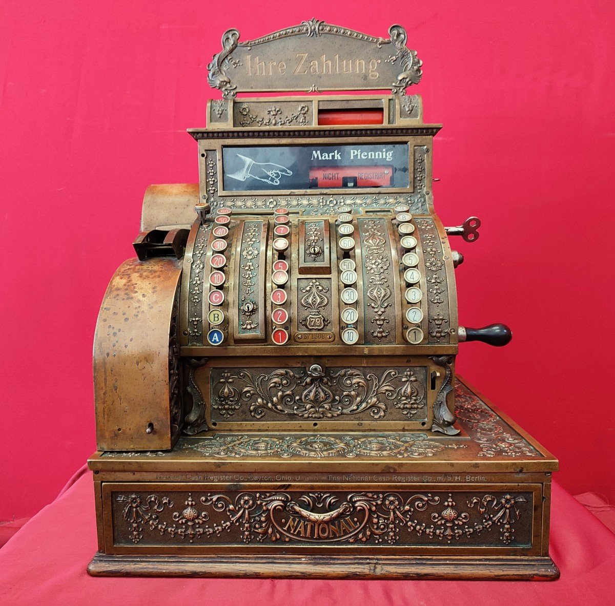 "national" Cash Register Vintage-photo-6