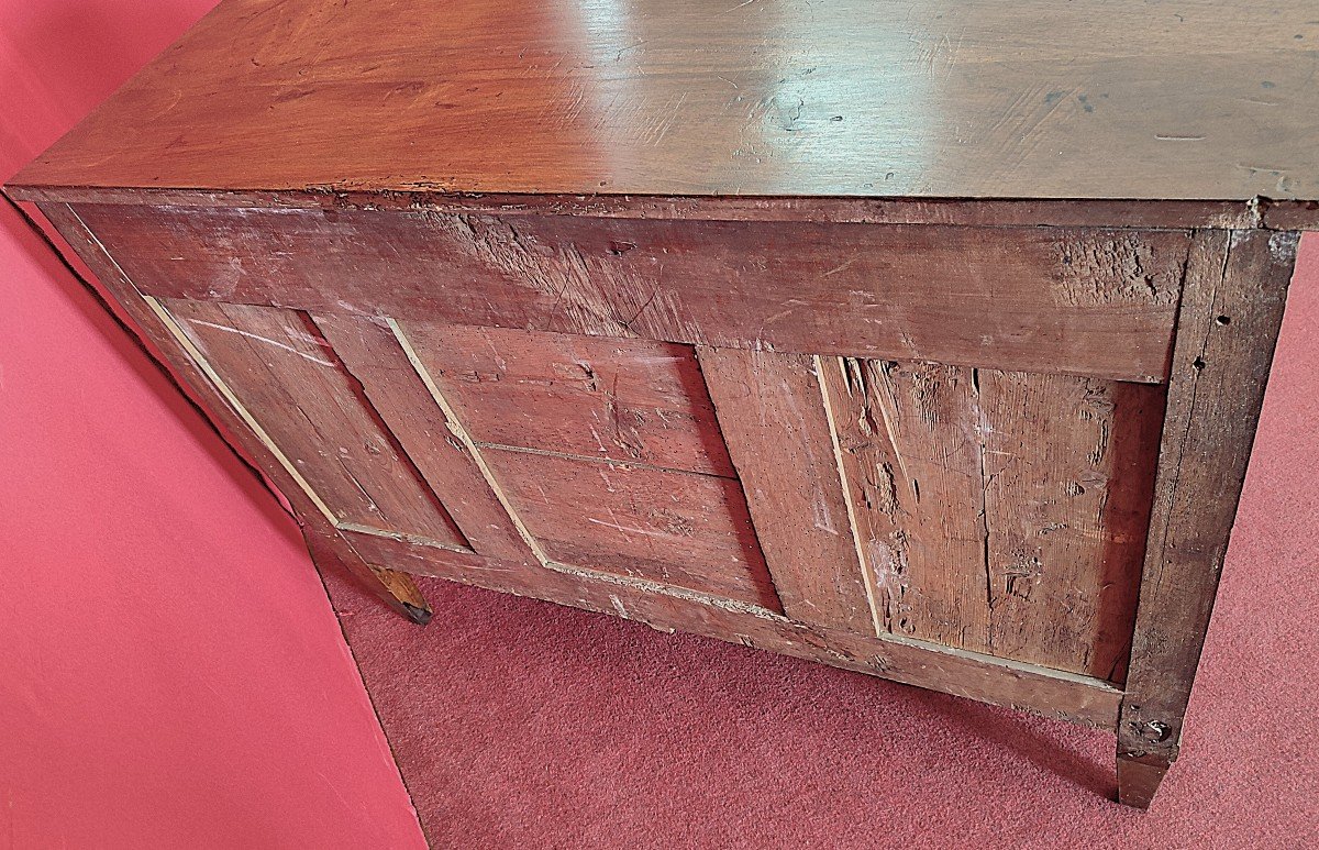 Louis XVI Chest Of Drawers With Pyramid Legs-photo-5