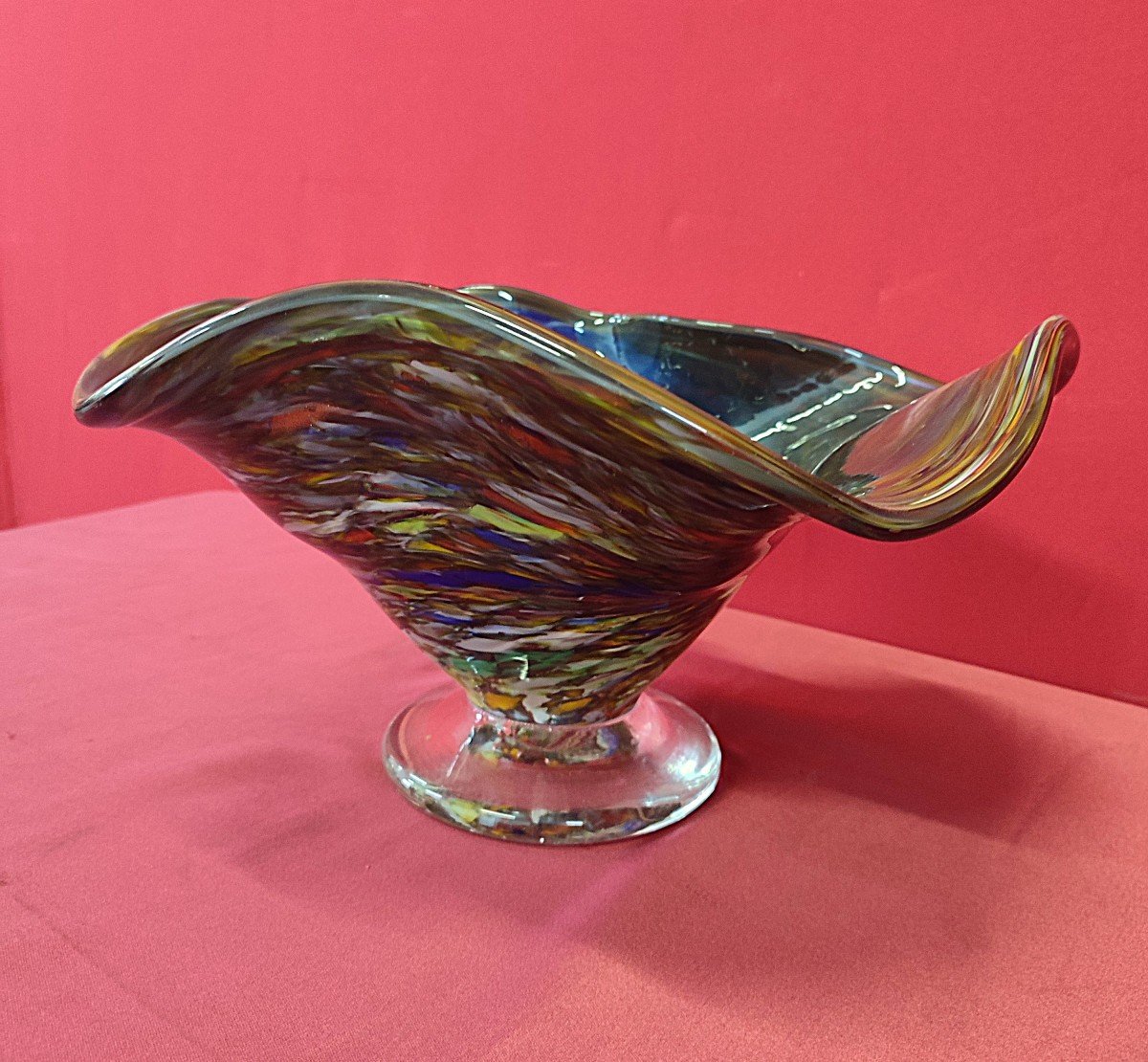 Murano Blown Glass Centerpiece-photo-3