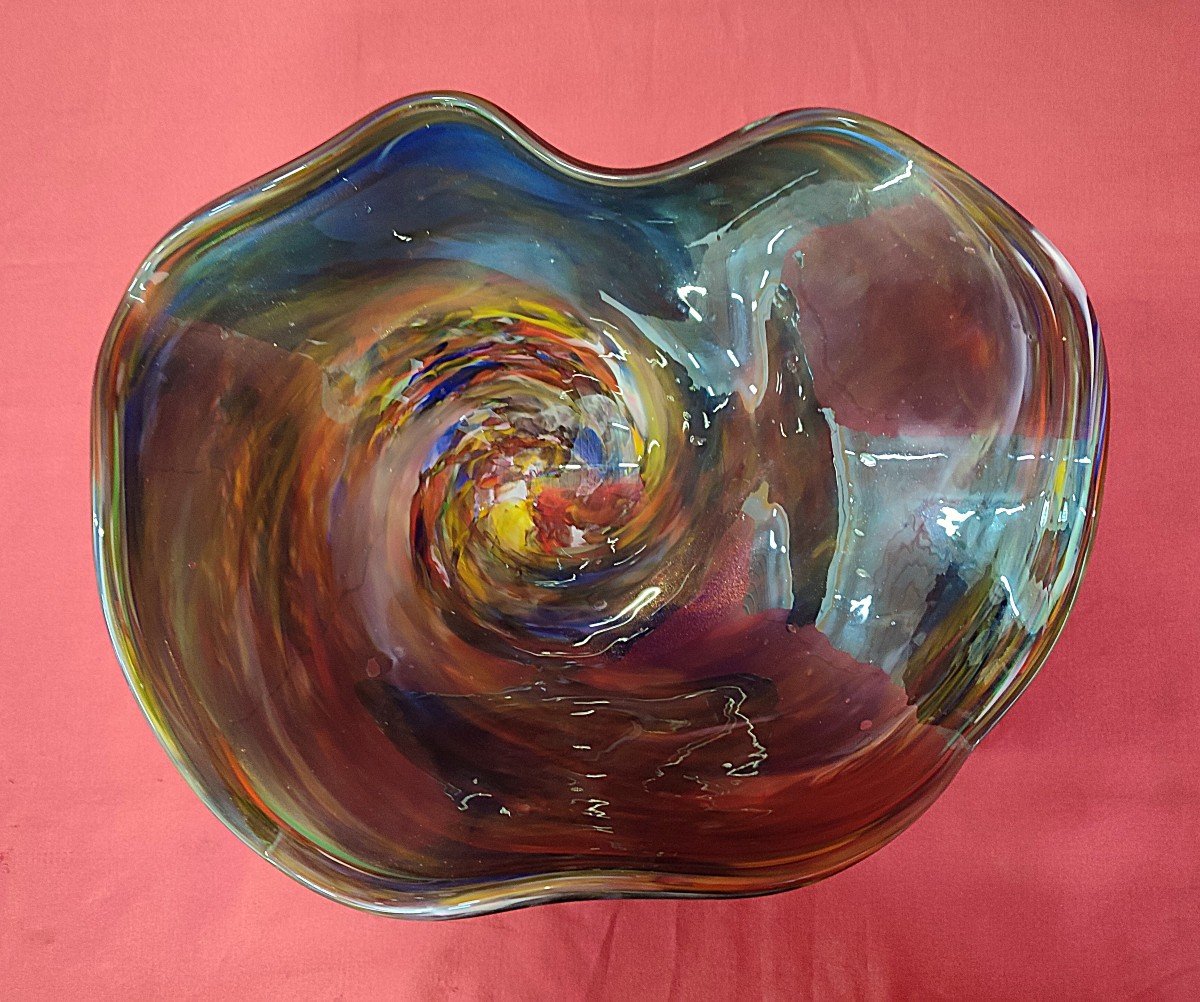 Murano Blown Glass Centerpiece-photo-2