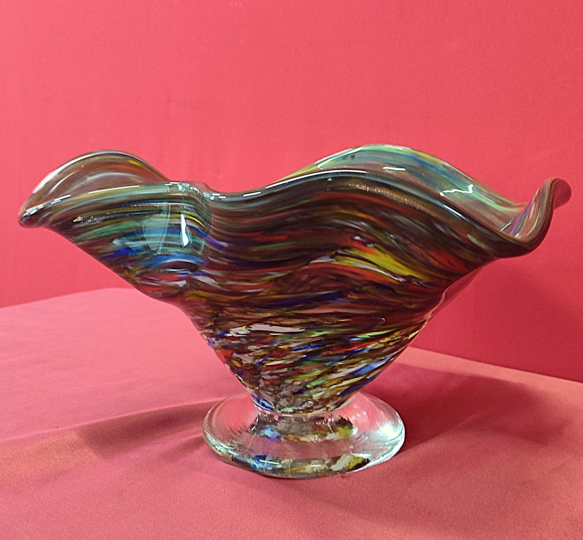 Murano Blown Glass Centerpiece-photo-6