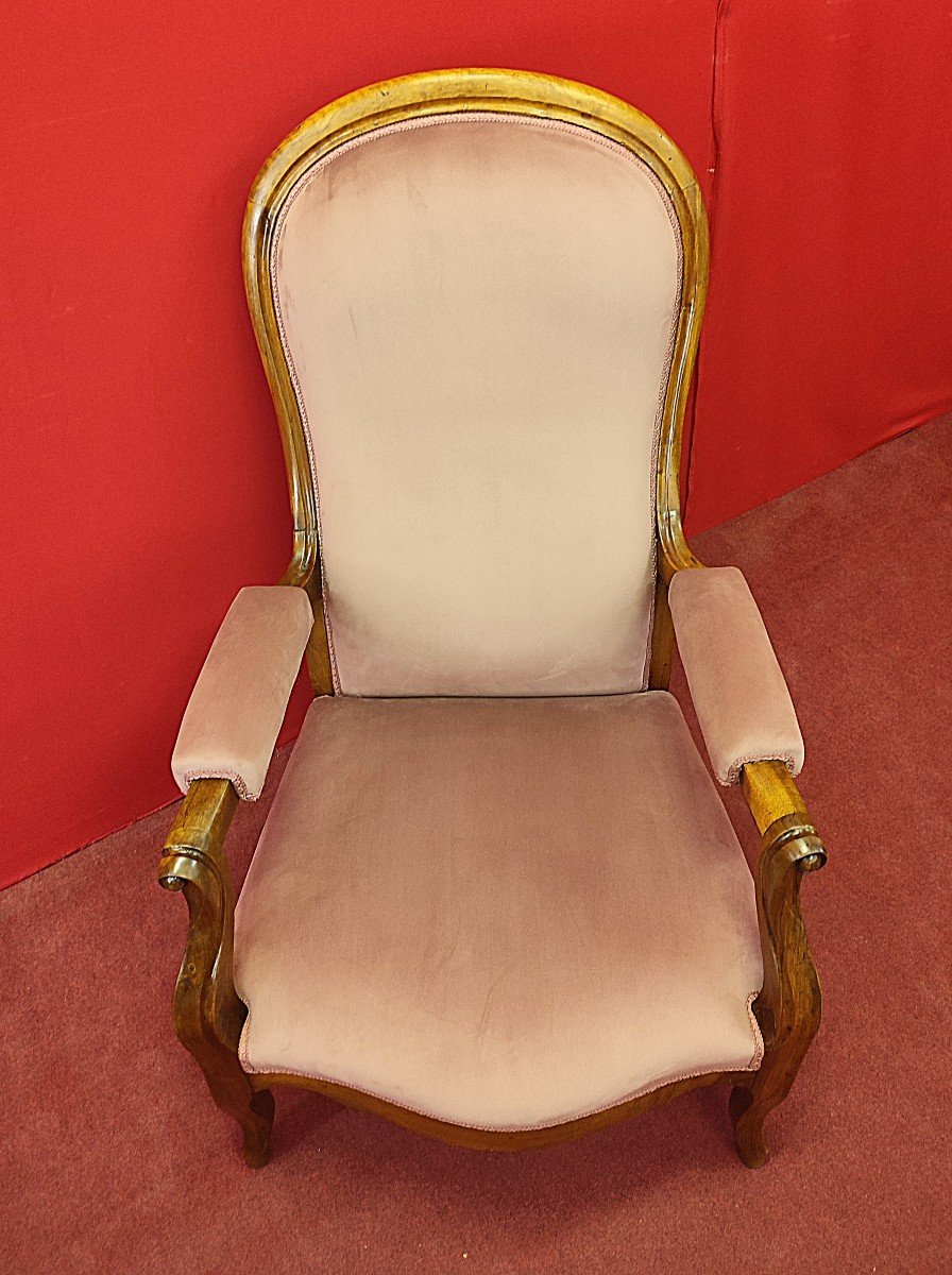 Armchair With Reclining Backrest-photo-3