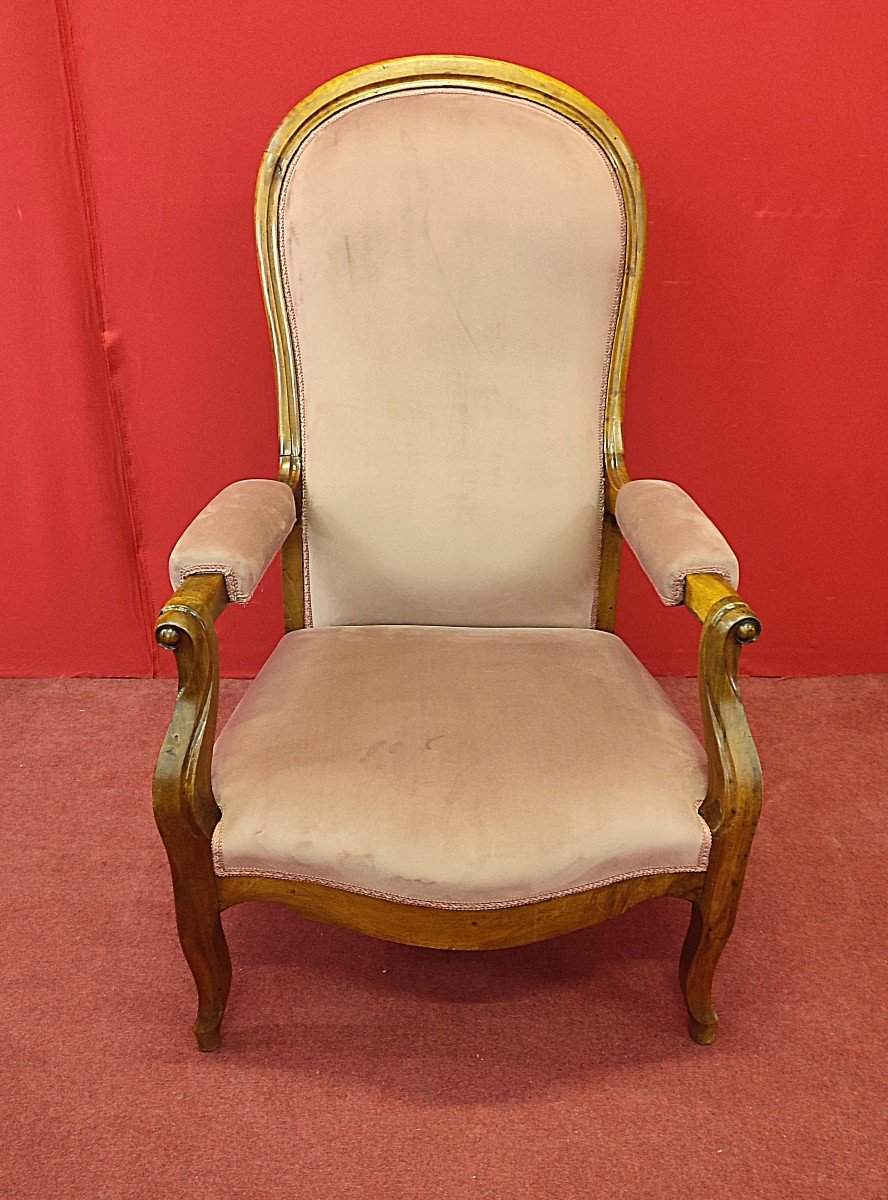 Armchair With Reclining Backrest-photo-4