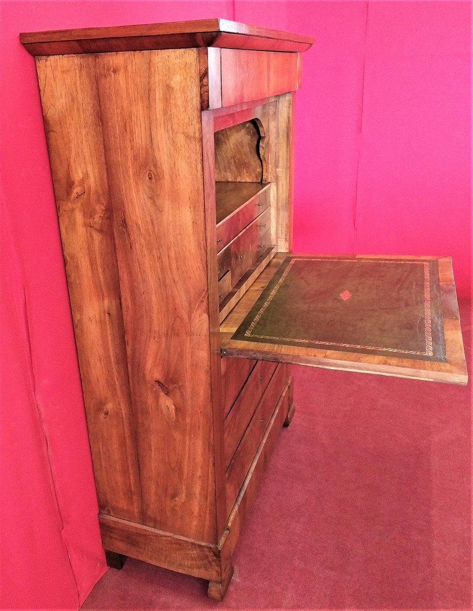 Walnut Secretaire Restored-photo-3