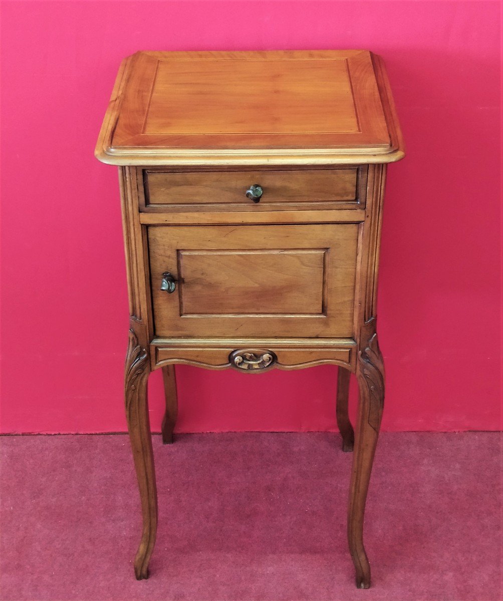 Liberty Bedside Table With Drawer And Door-photo-5