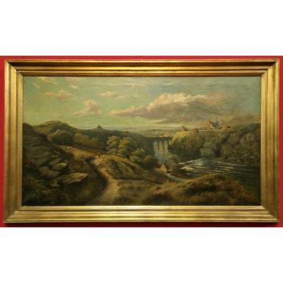 Oil Painting Of A Landscape