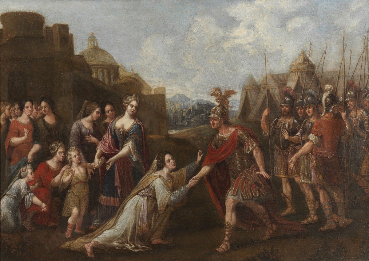 Darius' Family At The Feet Of Alexander Magnus