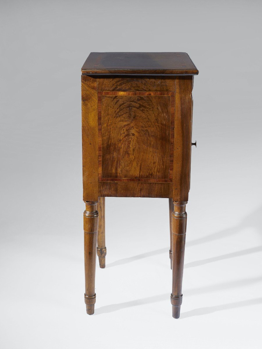 Italian Bedside Table Louis XVI-photo-3