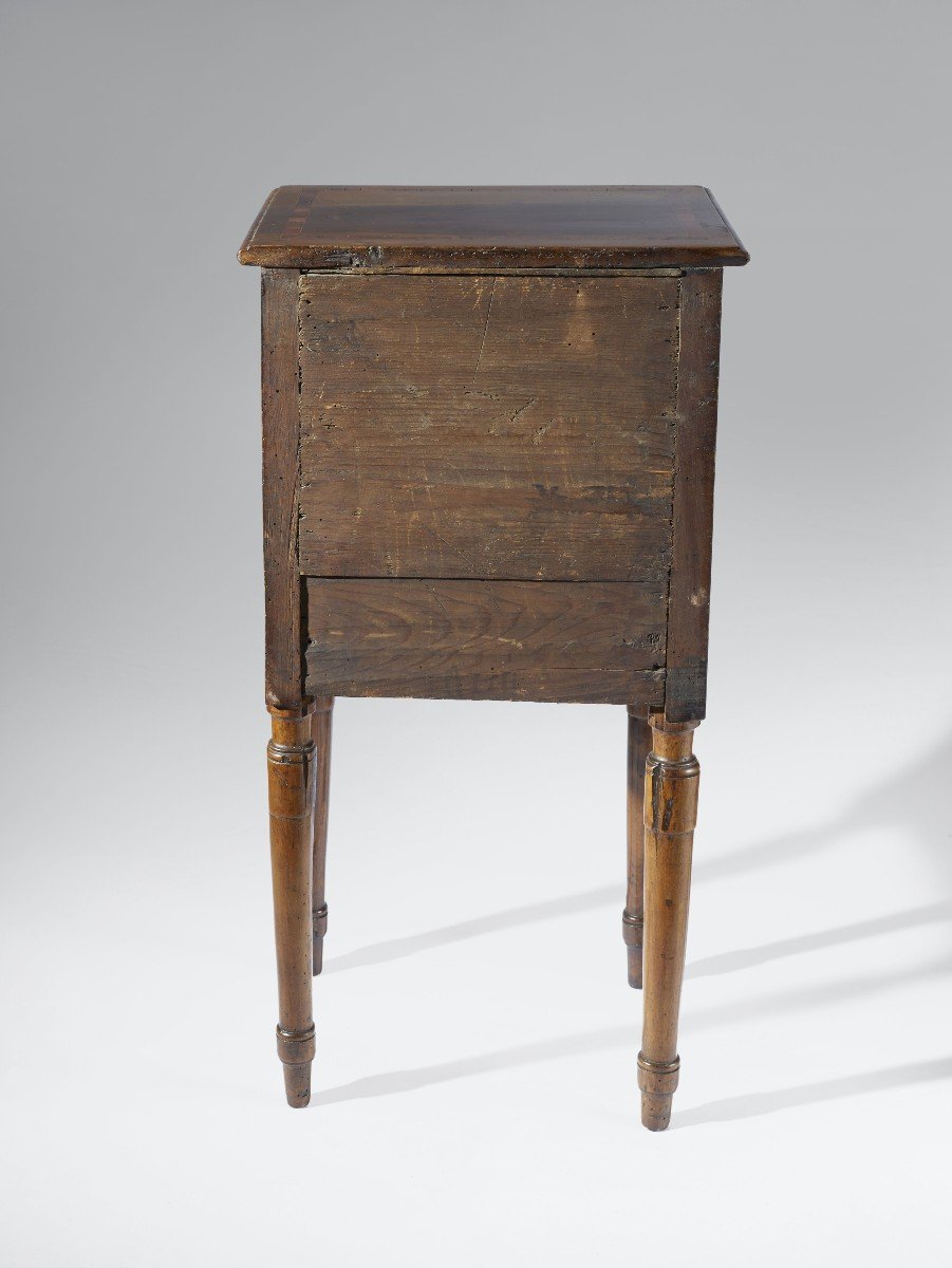 Italian Bedside Table Louis XVI-photo-1