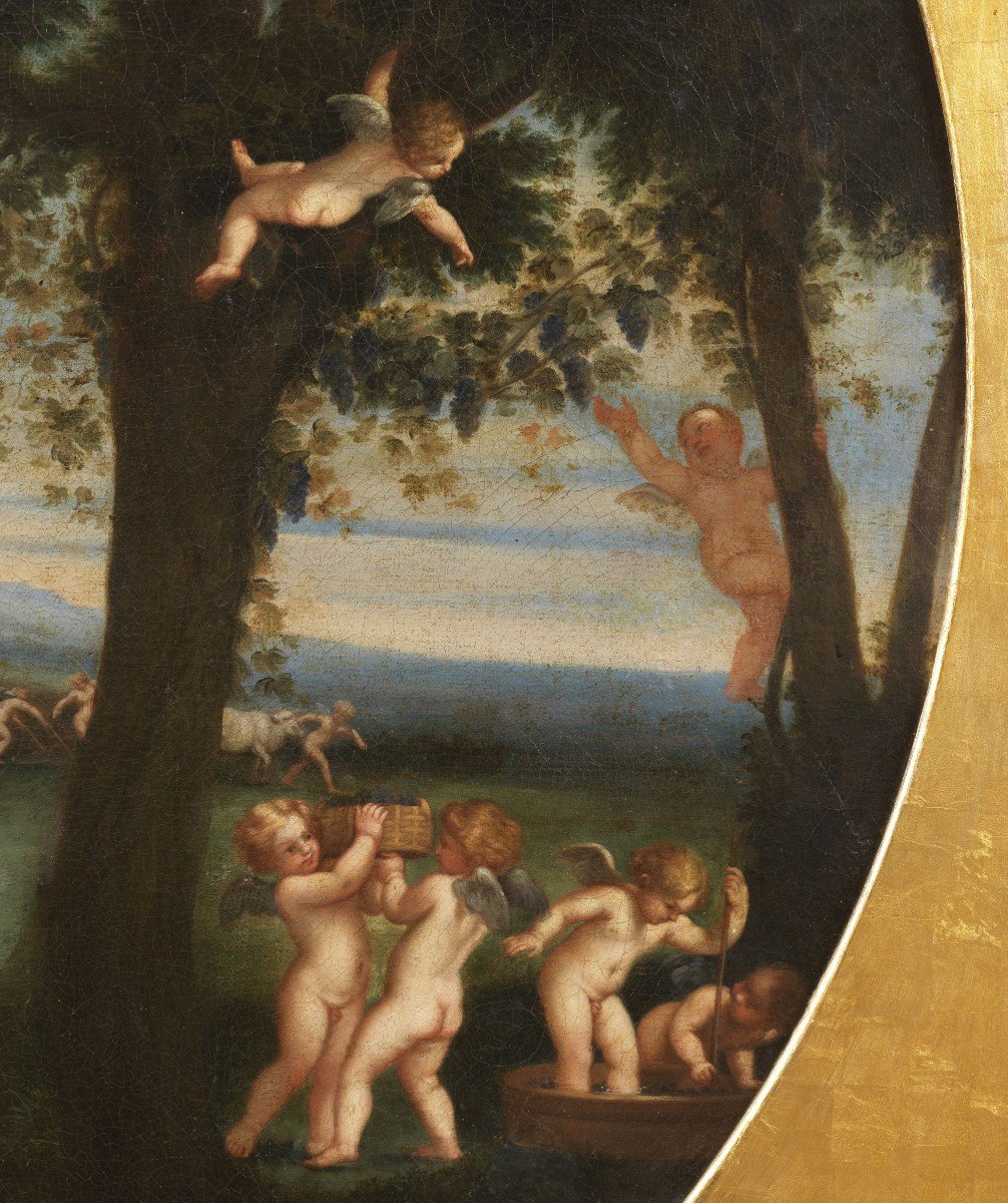 Earth Allegory With Putti '700-photo-1