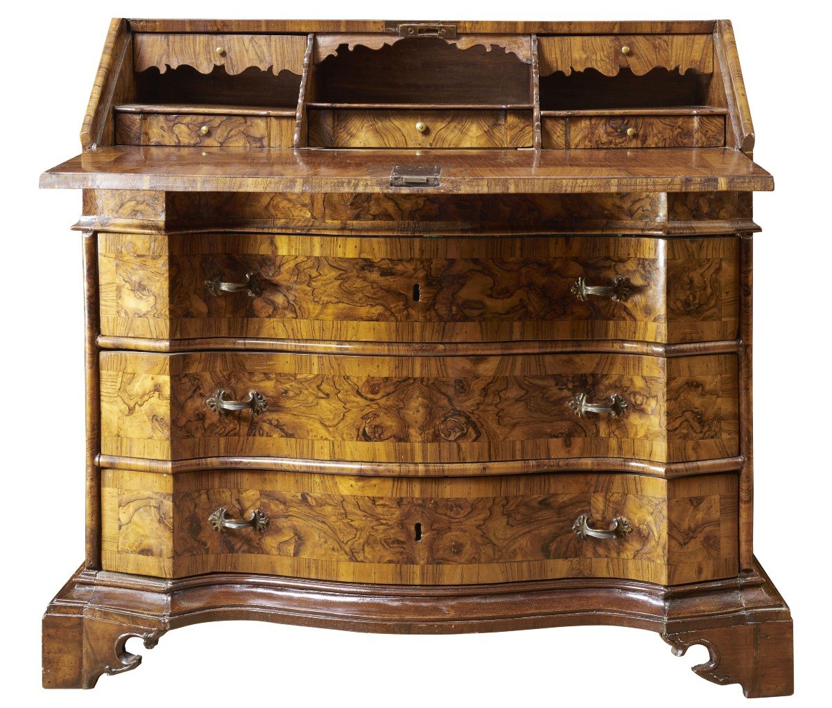 Walnut Louis XV Emilian Bureau-photo-2