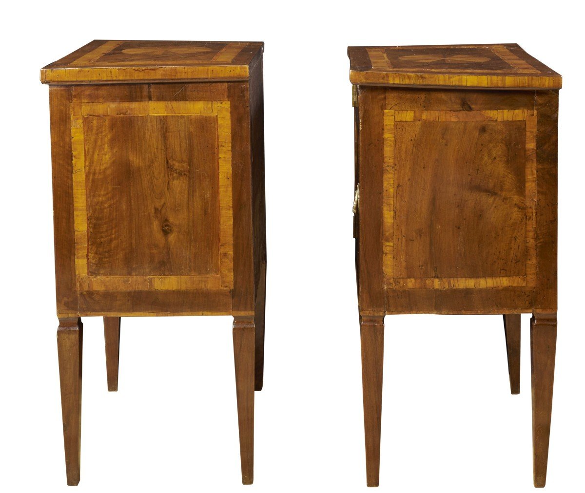 Pair Of Bedside Tables Louis XVI '700-photo-3