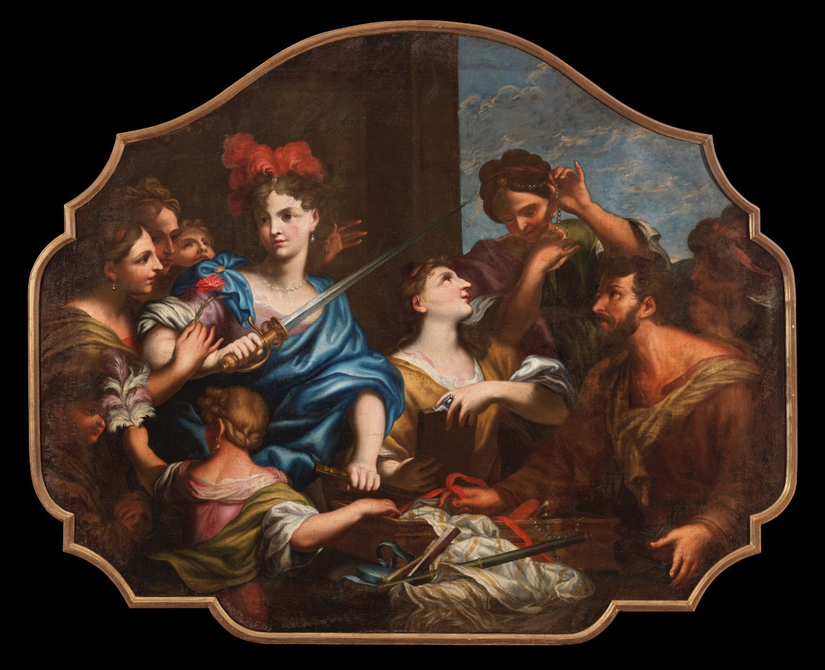 Achilles And The Daughters Of Lycomedes 