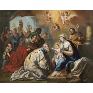 Adoration Of The Magi Giandomenico Cignaroli