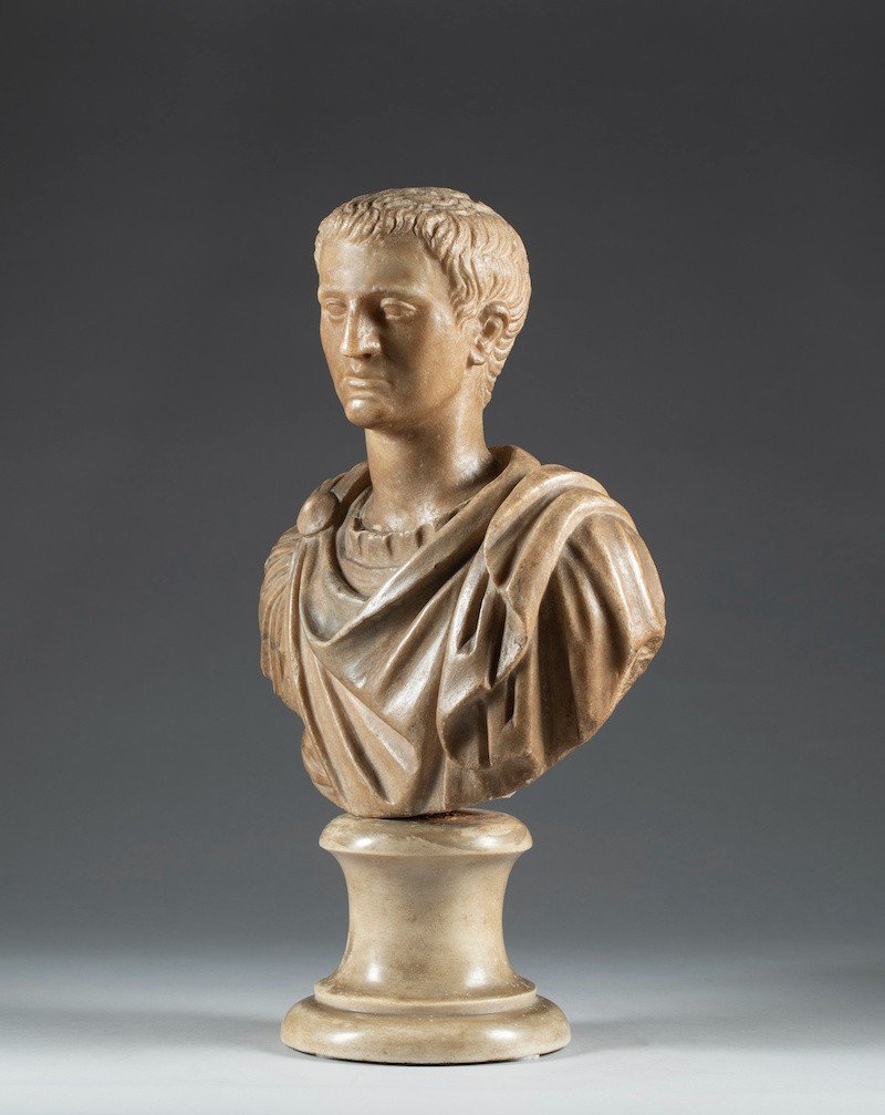 Bust Of The Emperor Tiberius-photo-2