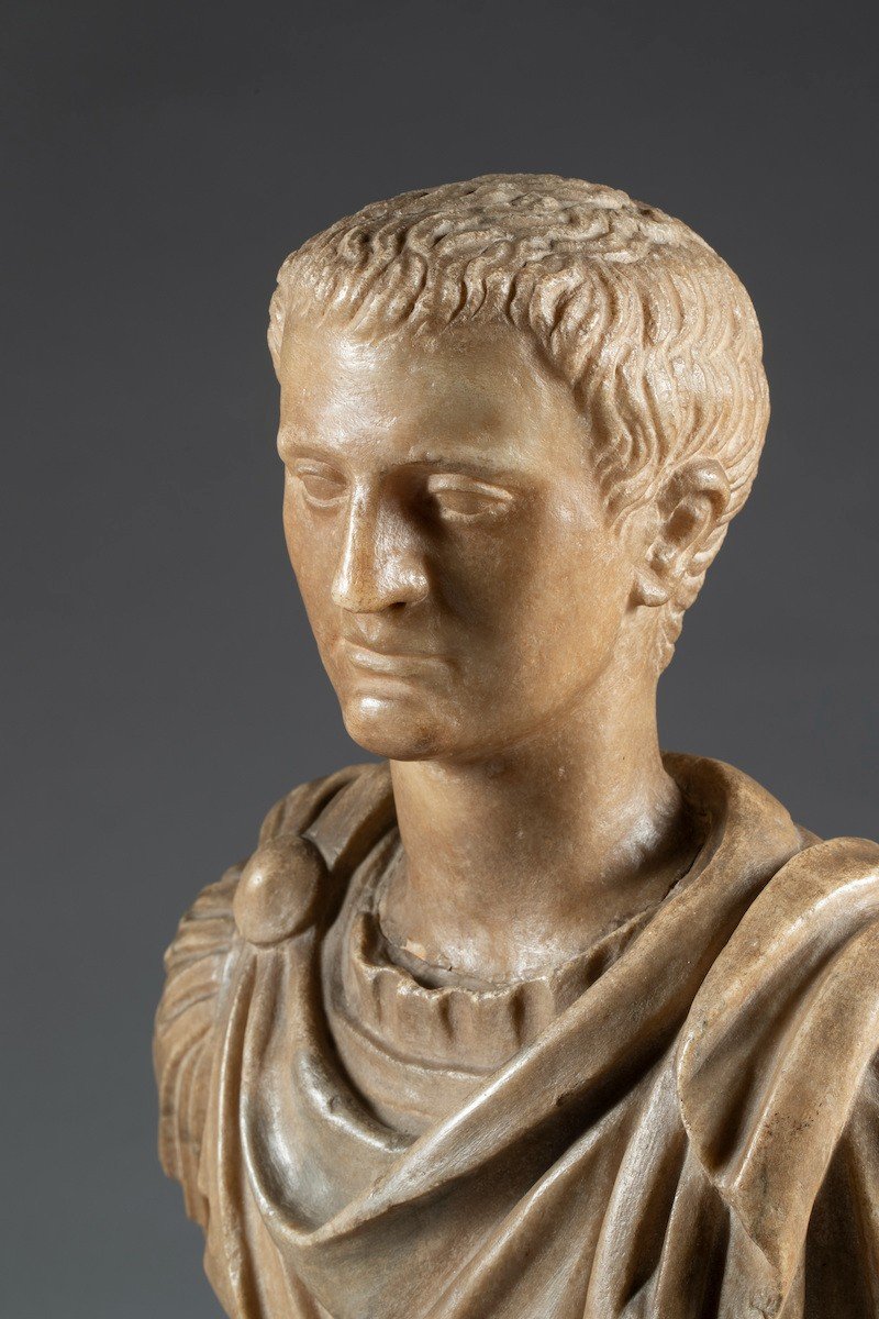 Bust Of The Emperor Tiberius-photo-3