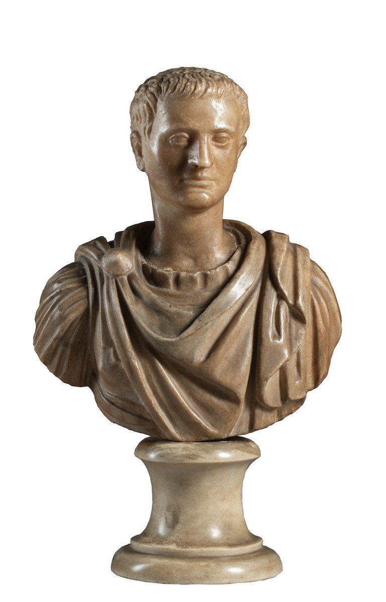 Proantic: Bust Of The Emperor Tiberius