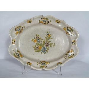 Majolica Tray, Lombardy, 19th Century