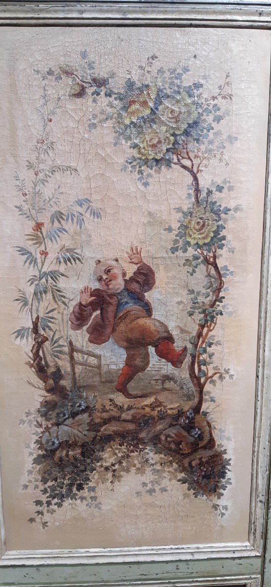 Painted And Lacqued Decoration,18th Century-photo-2