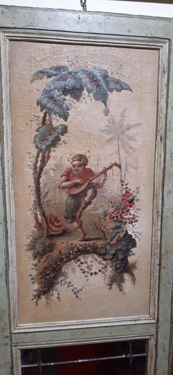 Painted And Lacqued Decoration,18th Century-photo-3