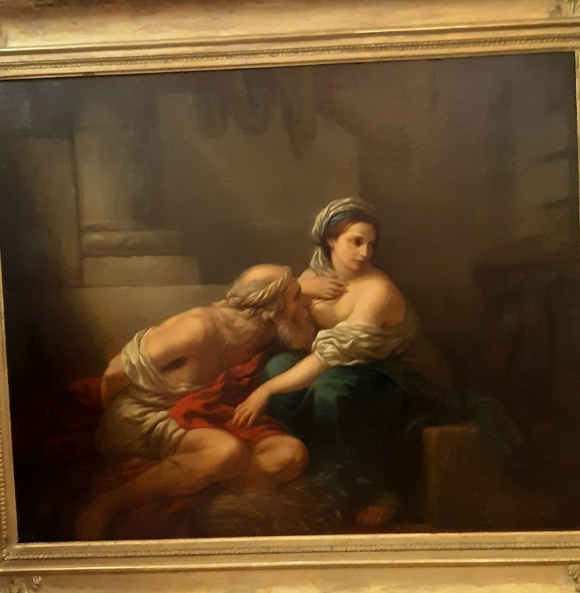 19th Century Neoclassical Painting-photo-2