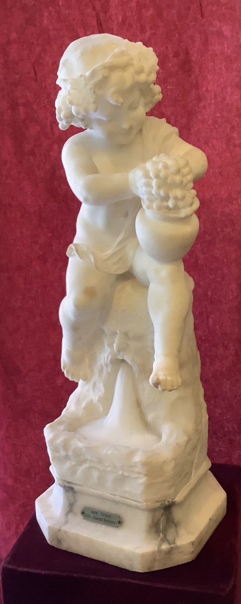 Bacchus En Albàtre,xix Siecle