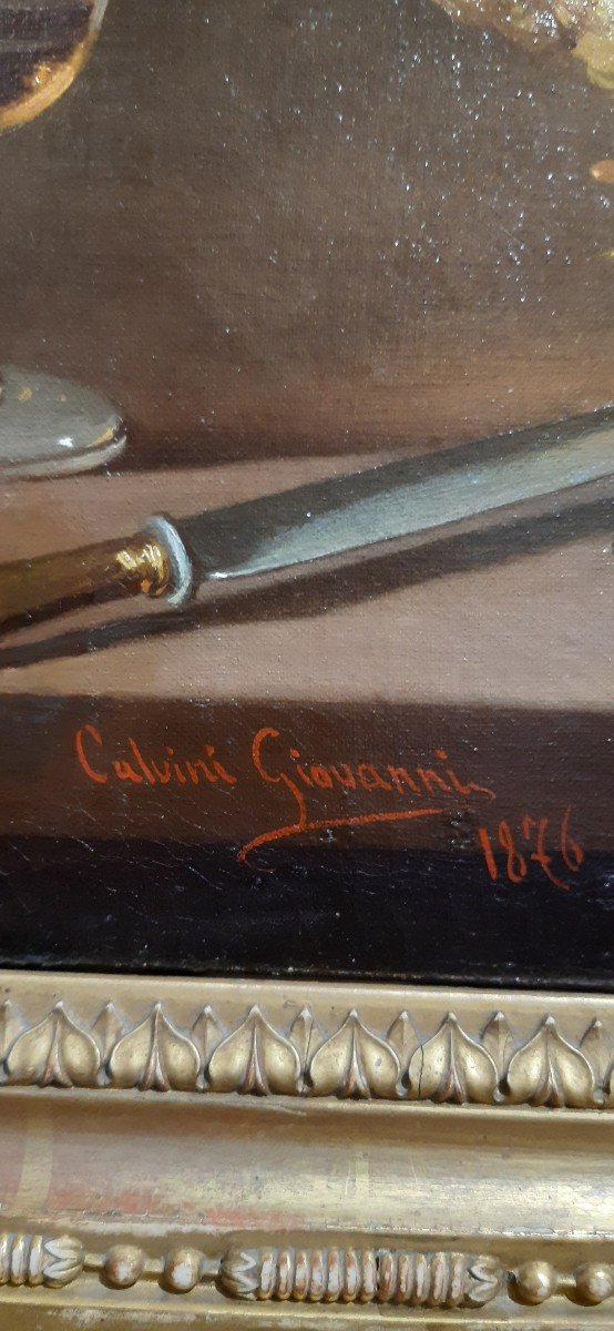 Tableau Signe' Calvini Giovanni1876-photo-3