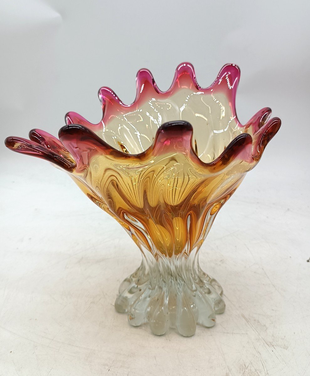 Beautiful Murano Glass Vase From The 50s/60s-photo-1