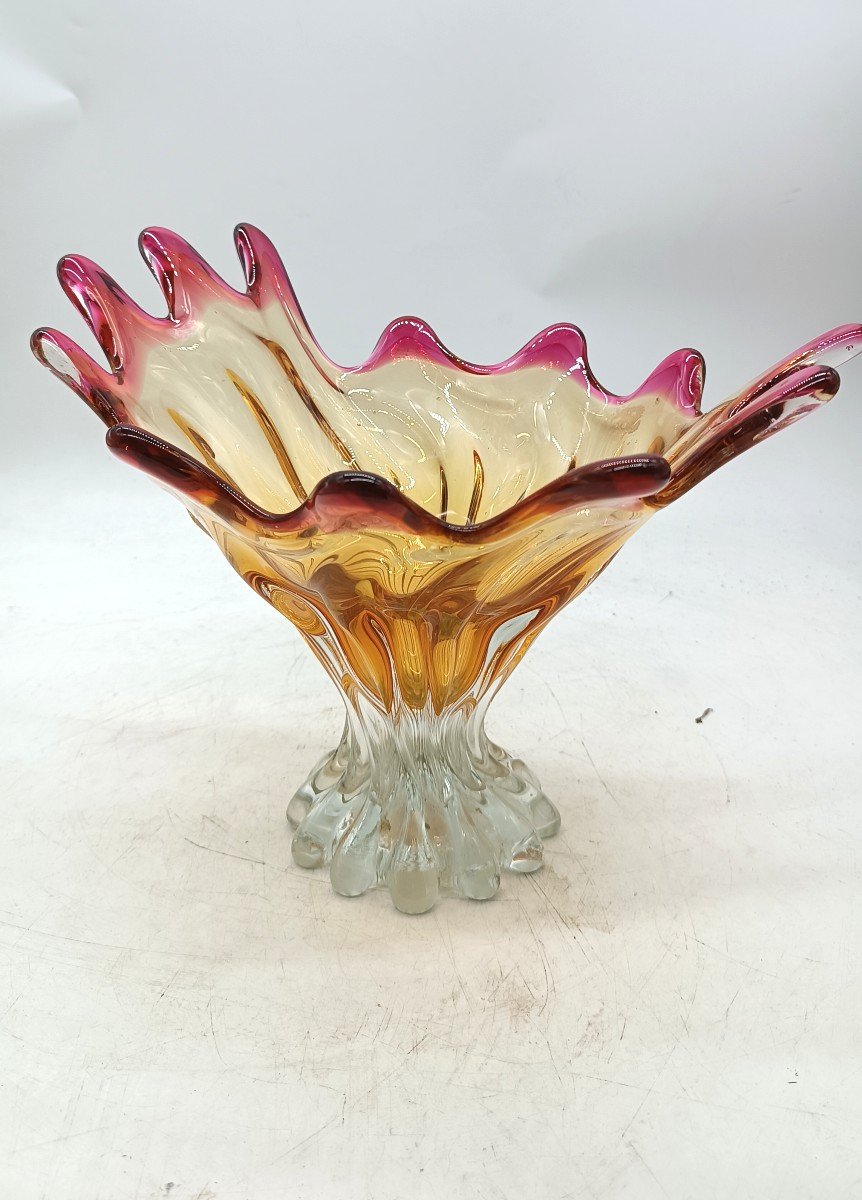 Beautiful Murano Glass Vase From The 50s/60s-photo-2