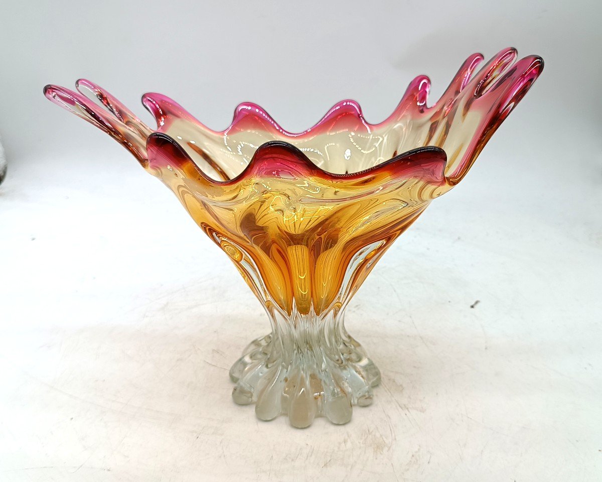 Beautiful Murano Glass Vase From The 50s/60s