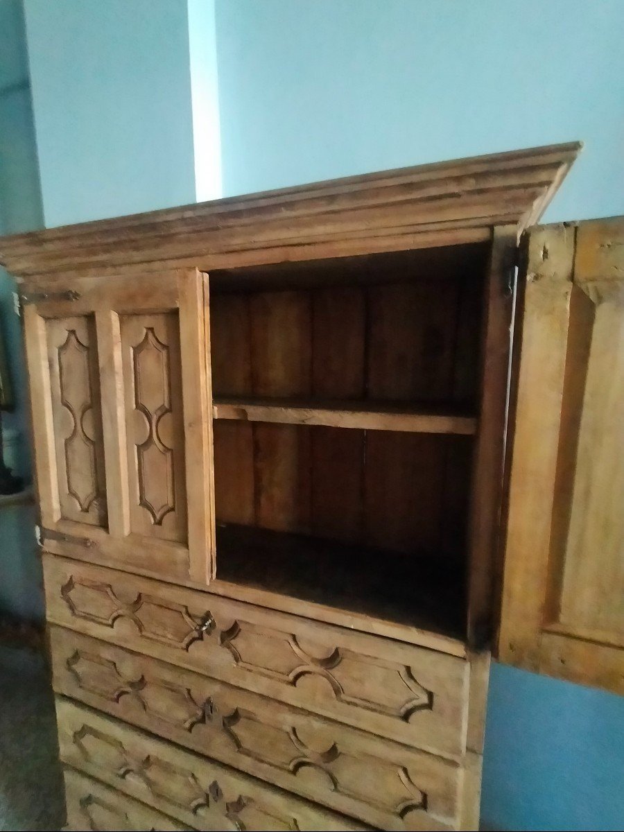 Antique Sideboard With Drawers-photo-2