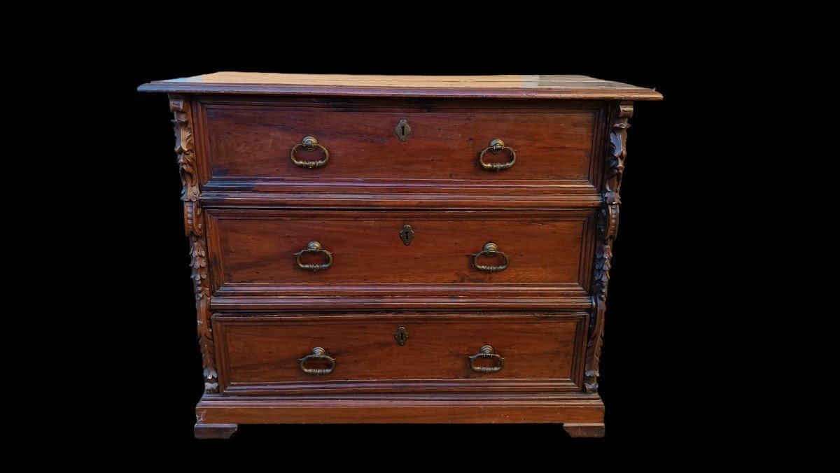 Commode Ancienne, Italie Du 17ème Siècle