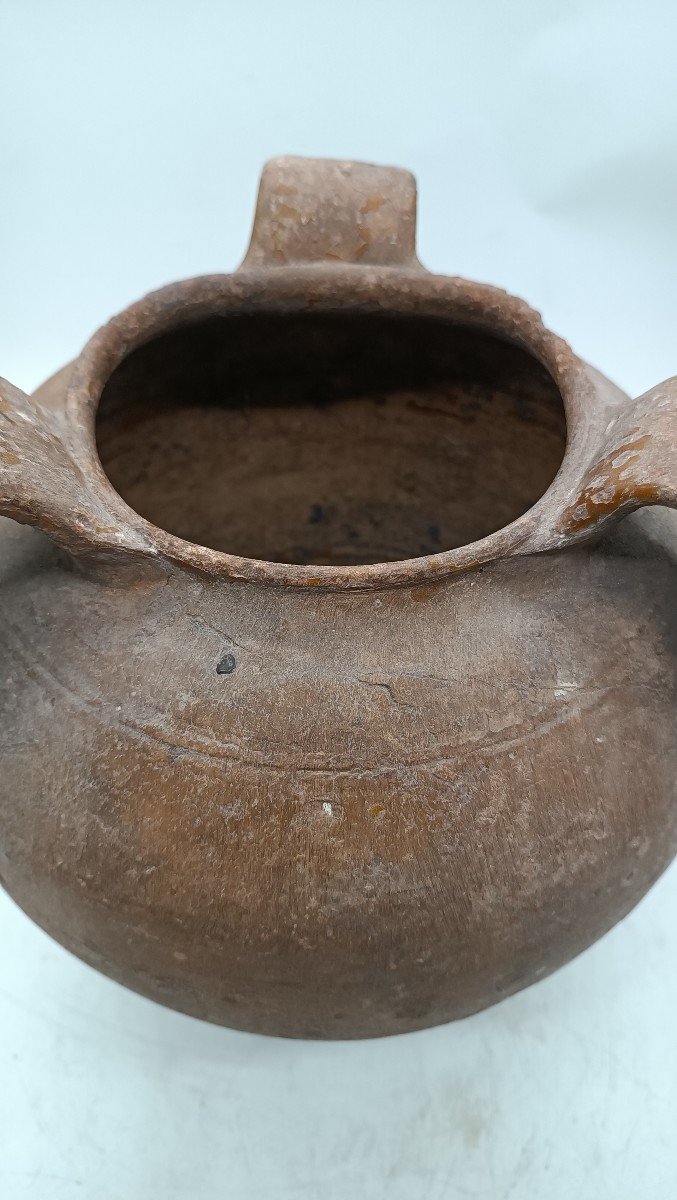 Ancient 16th Century Terracotta Jug-photo-2