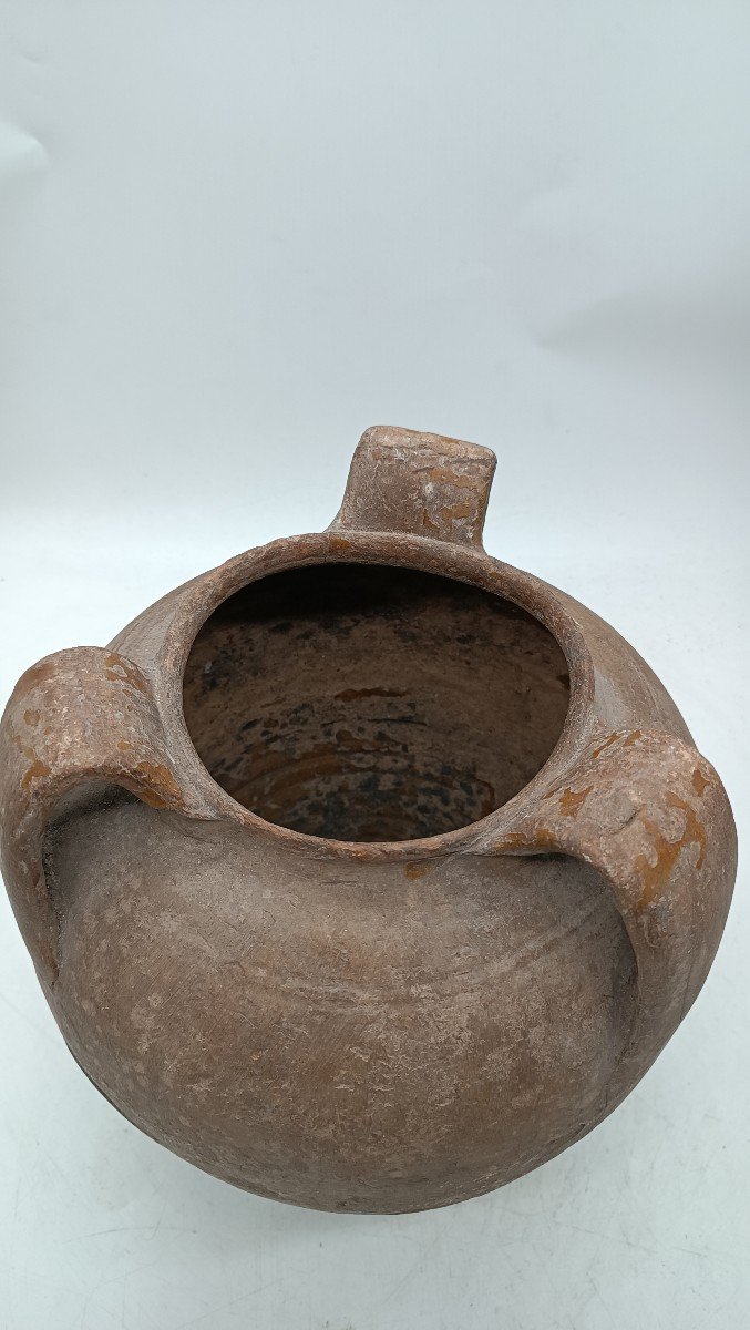 Ancient 16th Century Terracotta Jug-photo-2