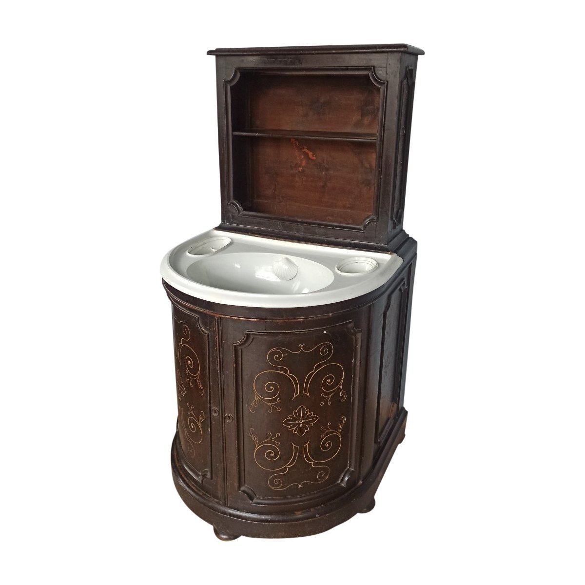 Petit Meuble Toilette COIFFEUSE Napoleon III