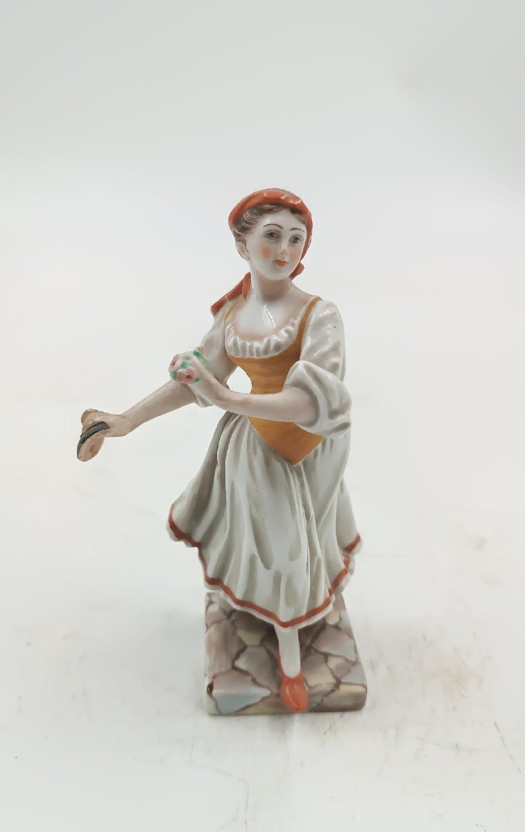 Ginori Porcelain Figurine, Capodimonte Series, Mid-19th Century-photo-2