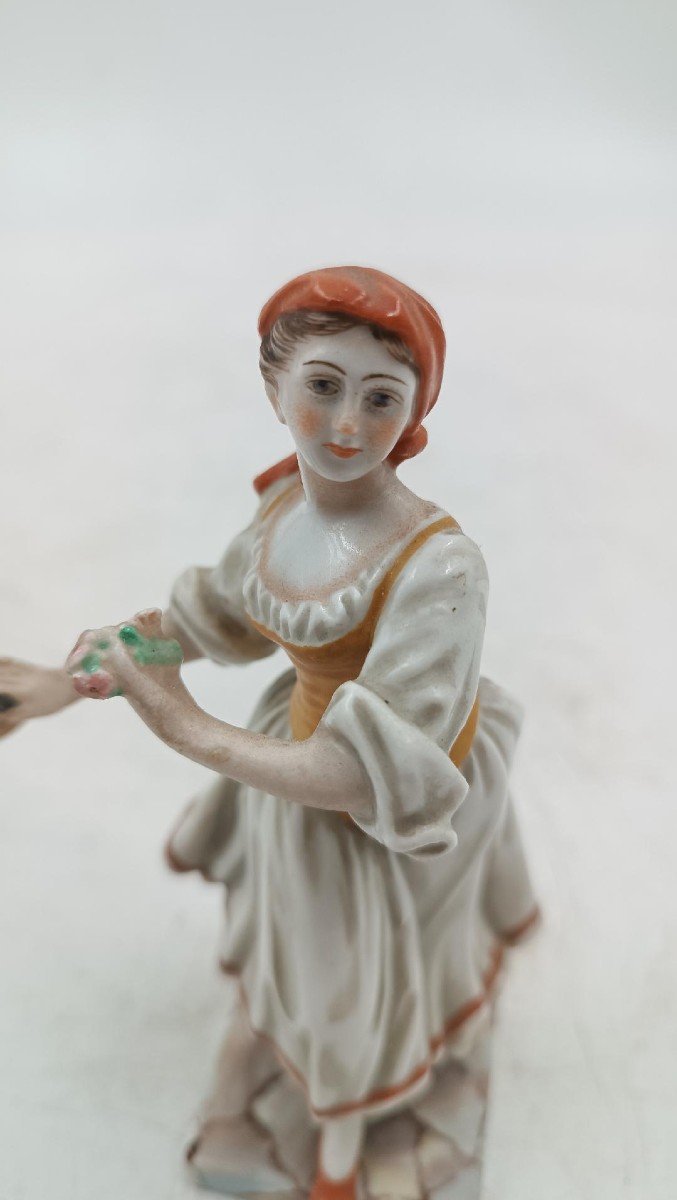 Ginori Porcelain Figurine, Capodimonte Series, Mid-19th Century-photo-4