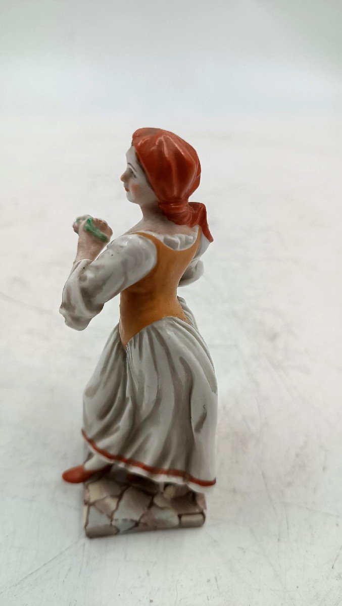 Ginori Porcelain Figurine, Capodimonte Series, Mid-19th Century-photo-1