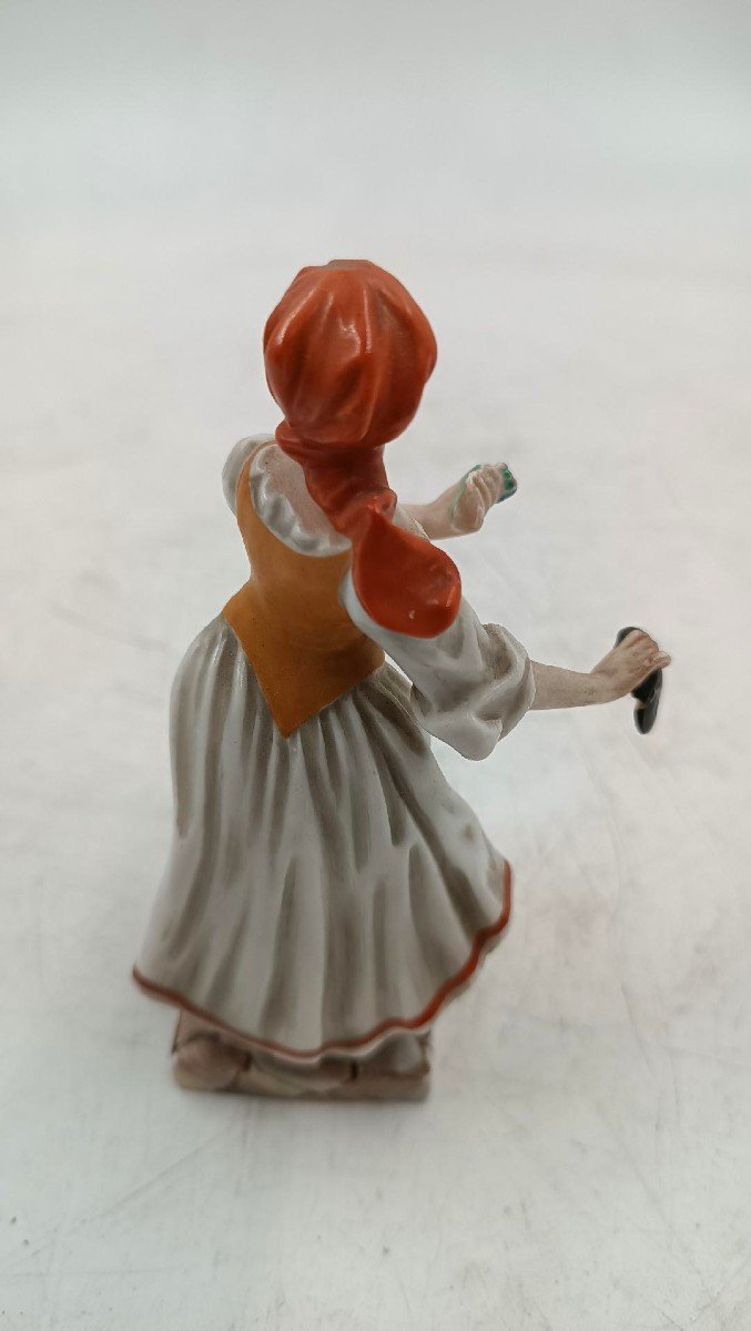 Ginori Porcelain Figurine, Capodimonte Series, Mid-19th Century-photo-2